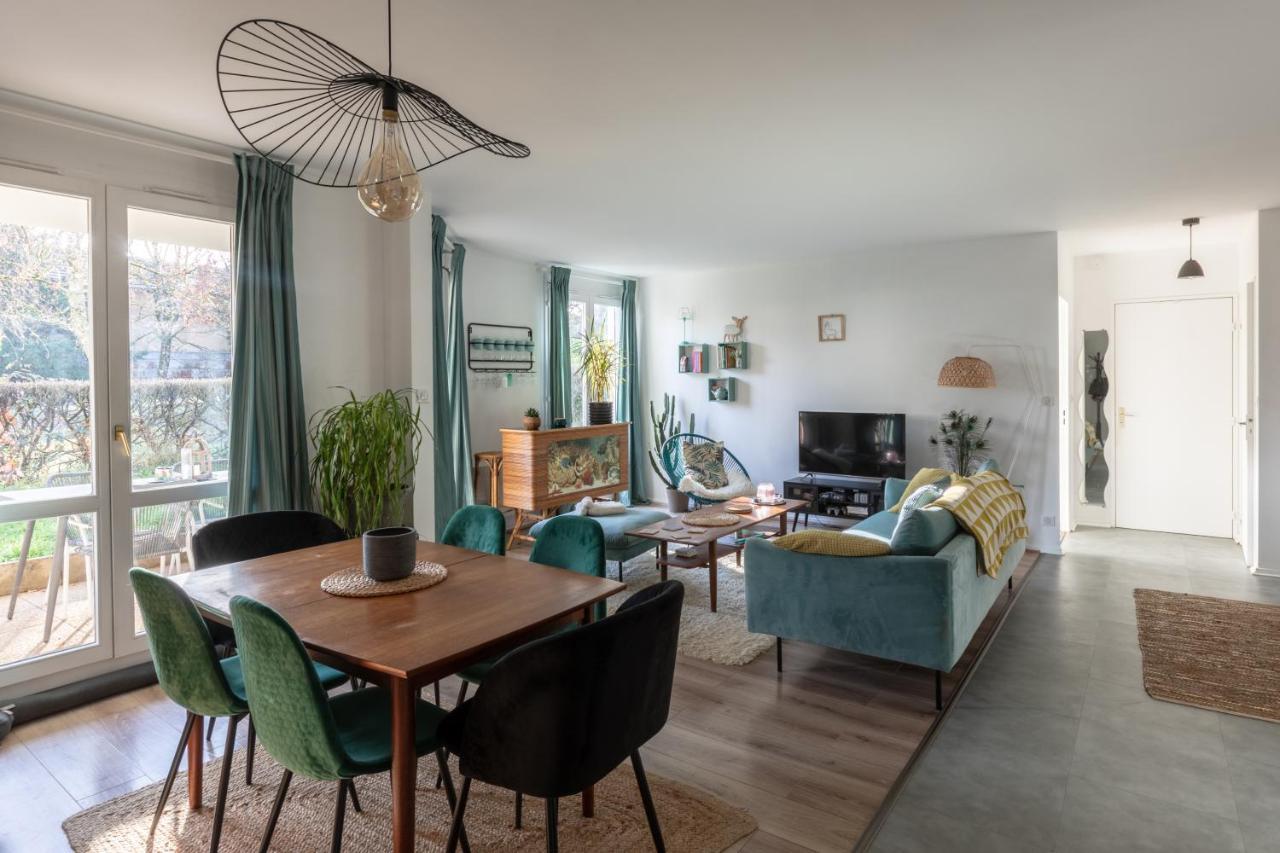 T3 Calme - Ideal Famille & Pros - Parking - Jardin - Wifi - Netflix بُيزانكون المظهر الخارجي الصورة
